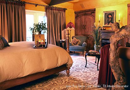 Interior Decorators can help with furniture placement within a room.
