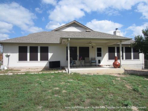 Austin TX Solar Screens will keep the heat out.